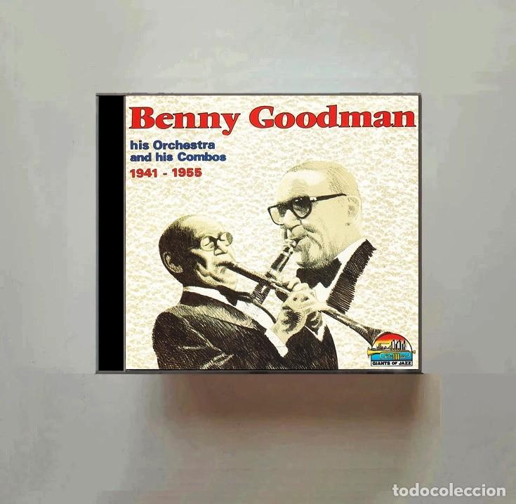 CDs de m&uacute;sica: BENNY GOODMAN. HIS ORCHESTRA AN HIS COMBOS [1941-1955]. BIG BAND. SWING. RECOPILATORIO. CD.