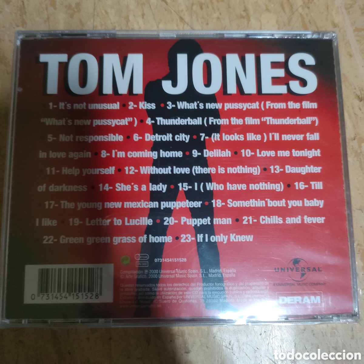 CDs de m&uacute;sica: Tom Jones GOLD Greatest Hits - Foto 2