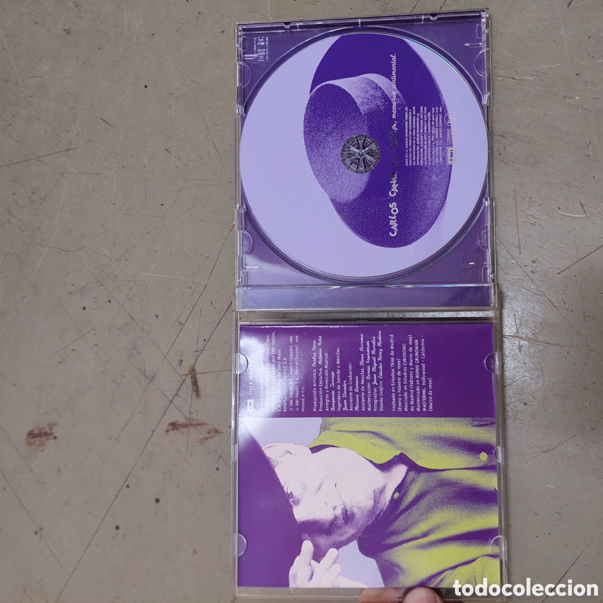 CDs de m&uacute;sica: CD Carlos Cano.1999. - Foto 3