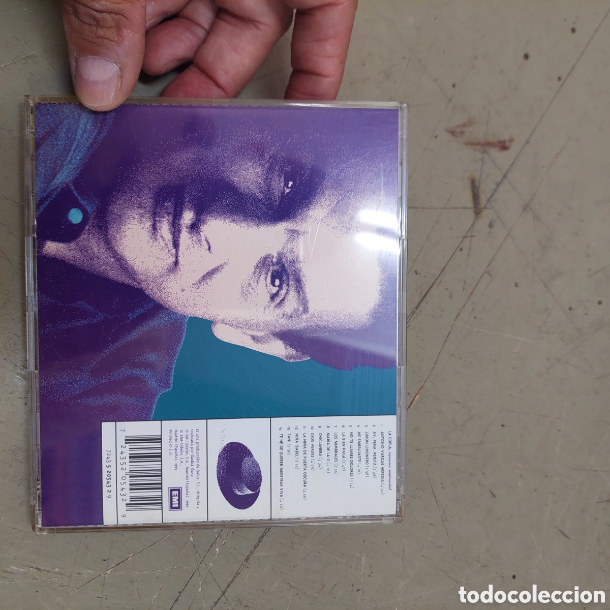 CDs de m&uacute;sica: CD Carlos Cano.1999.