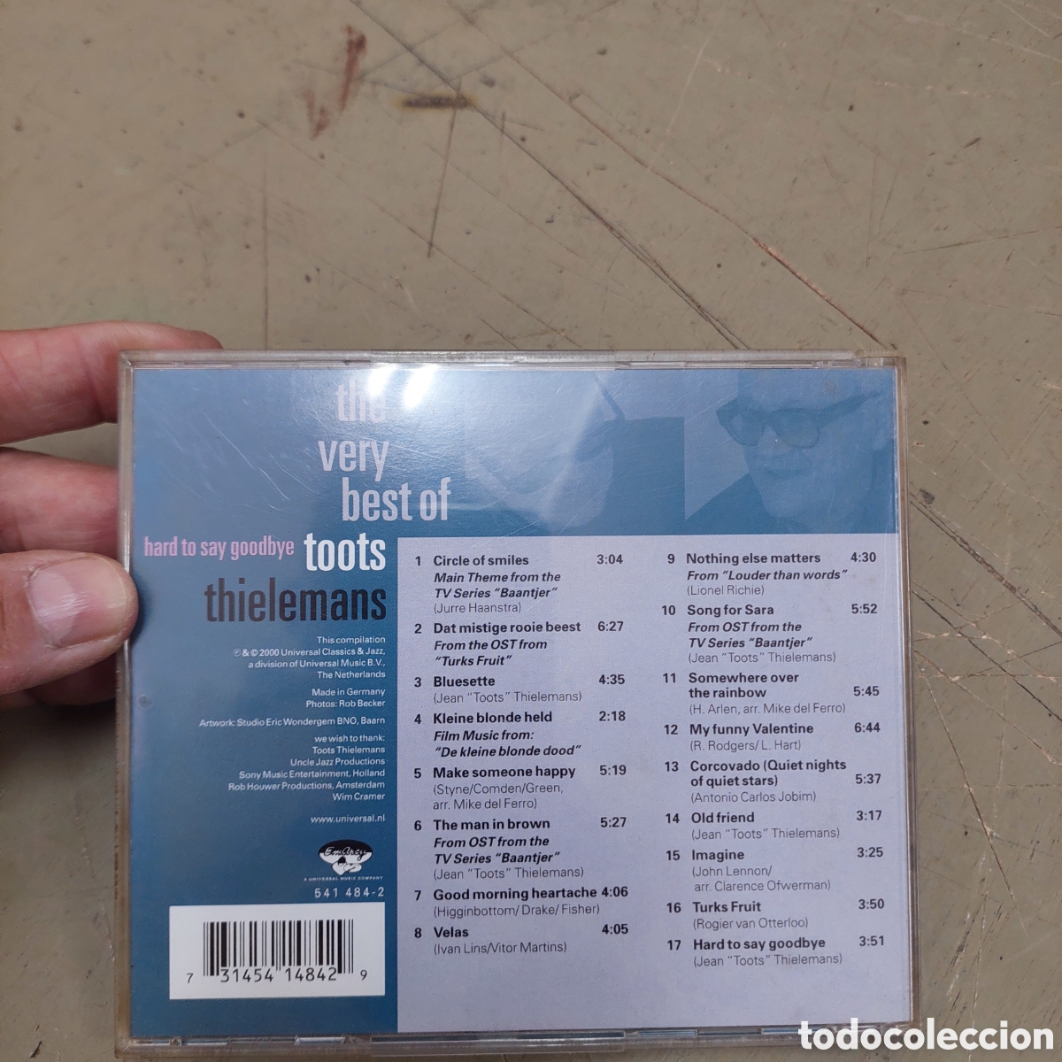 CDs de m&uacute;sica: CD Jean Toots Thielemans. - Foto 2