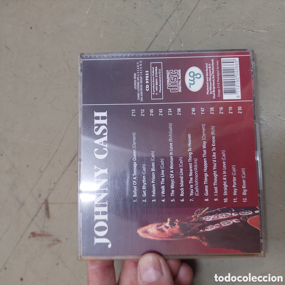 CDs de m&uacute;sica: CD Johnny Cash Contry. - Foto 2