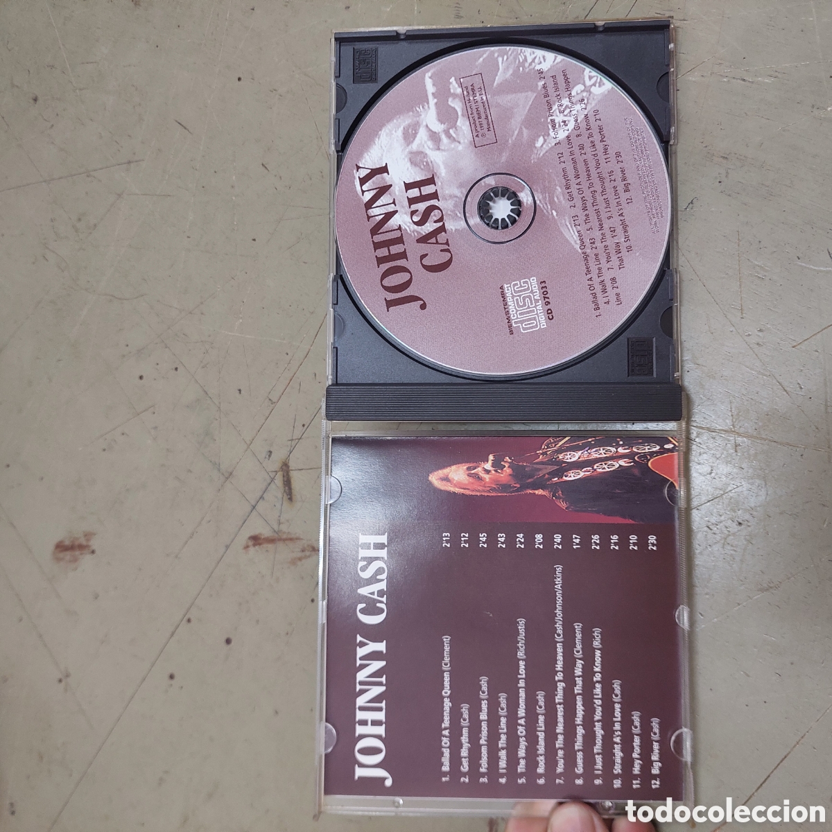 CDs de m&uacute;sica: CD Johnny Cash Contry. - Foto 4