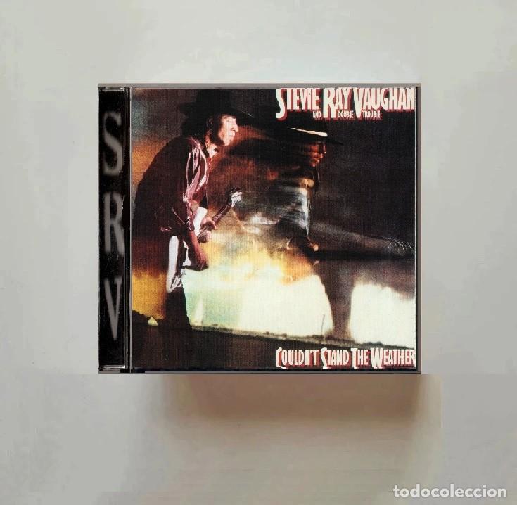 CDs de m&uacute;sica: STEVIE RAY VAUGHAN. AND DOUBLE TROUBLE. COULDN'T STAND THE WEATHER. CD.