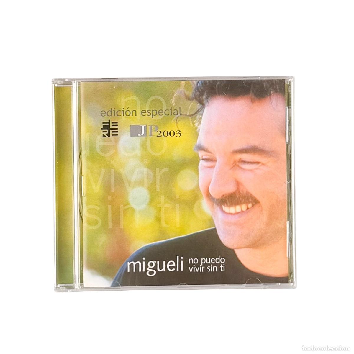 CD de M&uacute;sica: CD. Migueli. No Puedo Vivir sin ti (VG+/VG+)