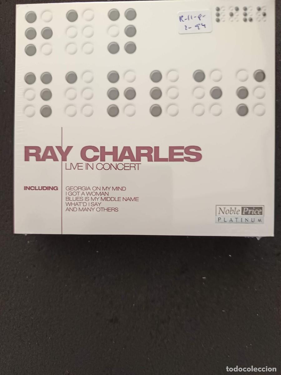 CDs de m&uacute;sica: RAY CHARLES LIVE IN CONCERT