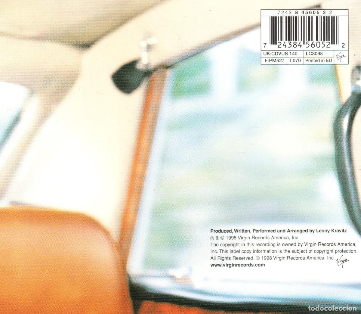 CDs de m&uacute;sica: LENNY KRAVITZ. 5. CD. - Foto 2