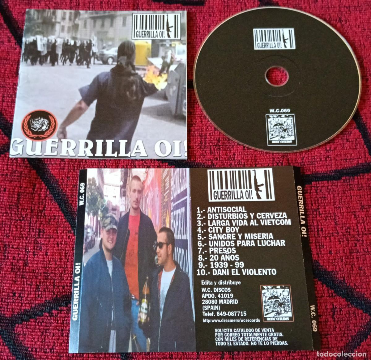 CDs de m&uacute;sica: GUERRILLA OI ** Guerrilla Oi! ** CD ORIGINAL