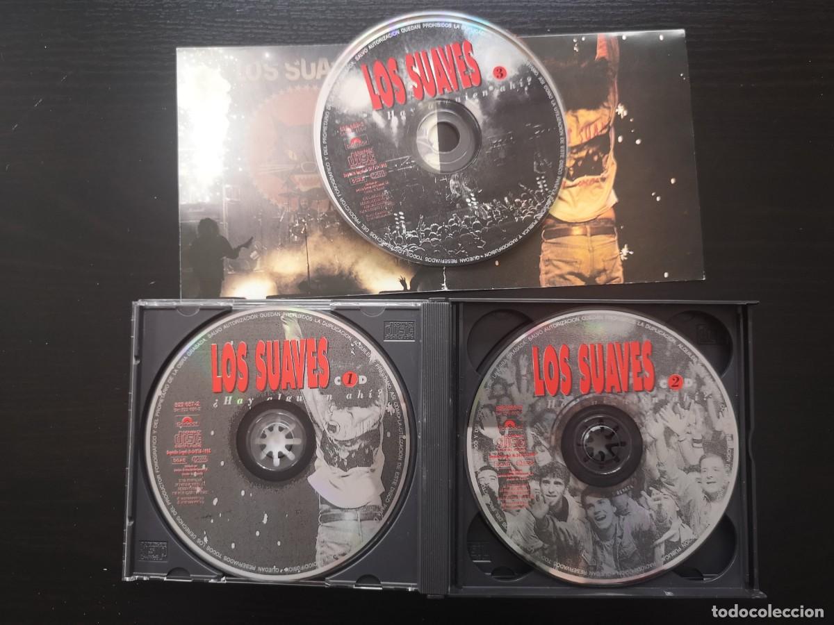 CDs de m&uacute;sica: LOS SUAVES (3CDS) &iquest;HAY ALGUIEN AHI ? BOX 3 CDS EN DIRECTO