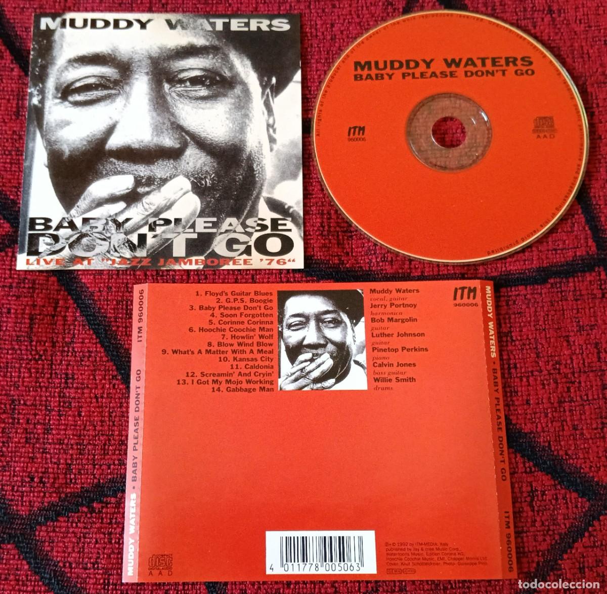 CDs de m&uacute;sica: MUDDY WATERS **Baby, Please Don't Go (Live At &rdquo;Jazz Jamboree '76&rdquo;)** CD ALEMANIA 1992