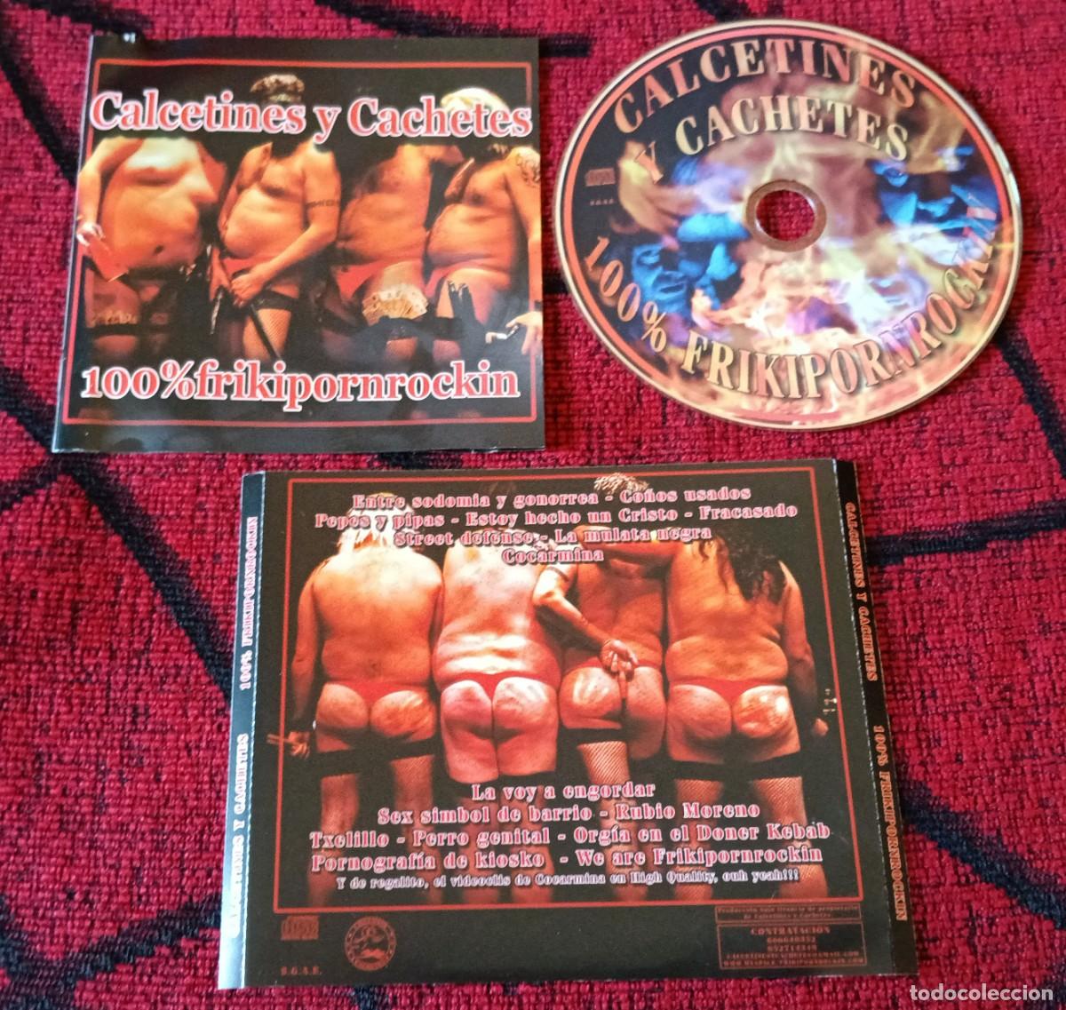 CDs de m&uacute;sica: CALCETINES Y CACHETES ** 100% Frikipornrockin ** CD 2007
