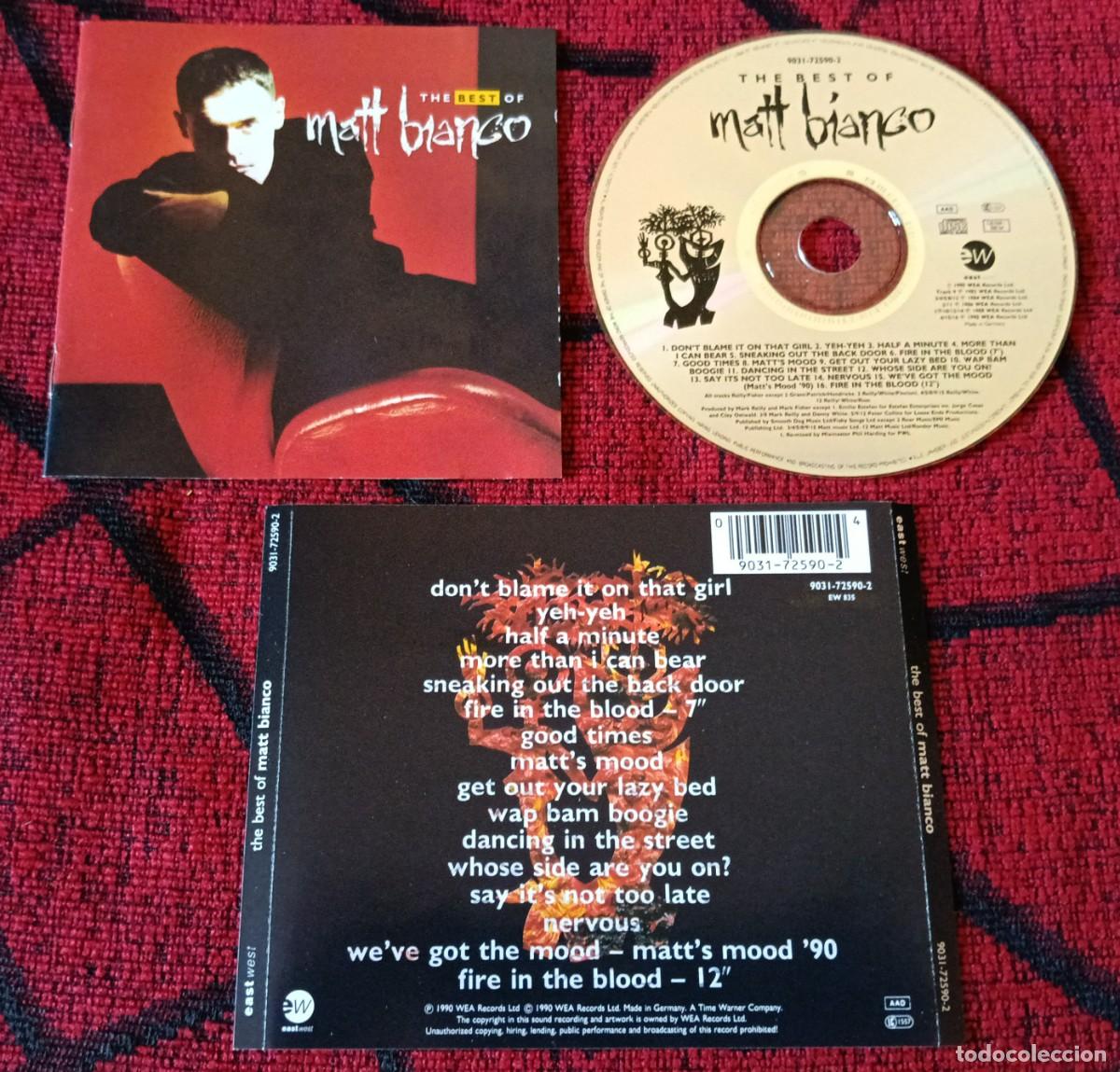 CDs de m&uacute;sica: MATT BIANCO ** The Best Of Matt Bianco ** CD ALEMANIA 1990
