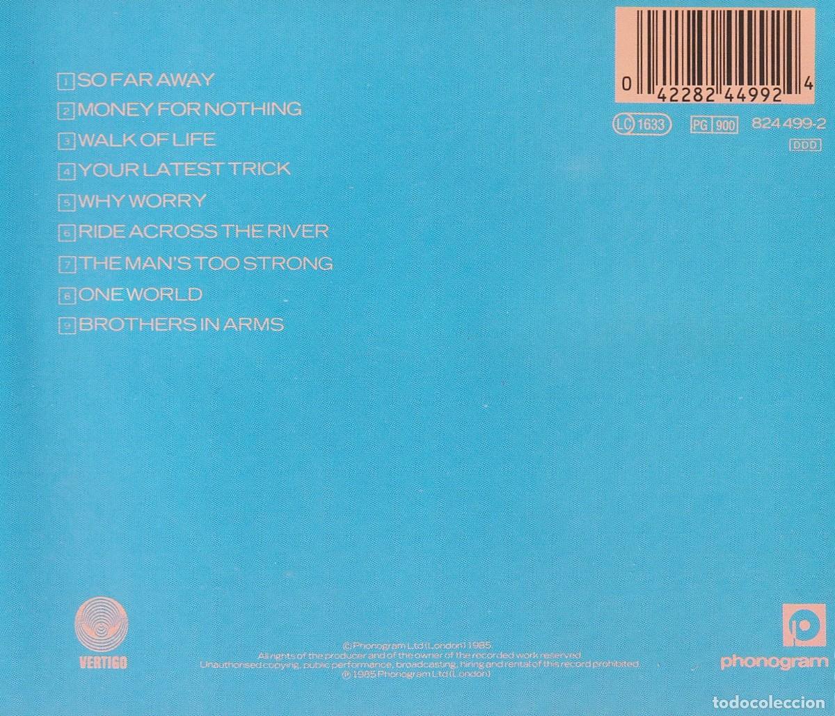 CDs de m&uacute;sica: DIRE STRAITS. BROTHERS IN ARMS. CD. - Foto 2