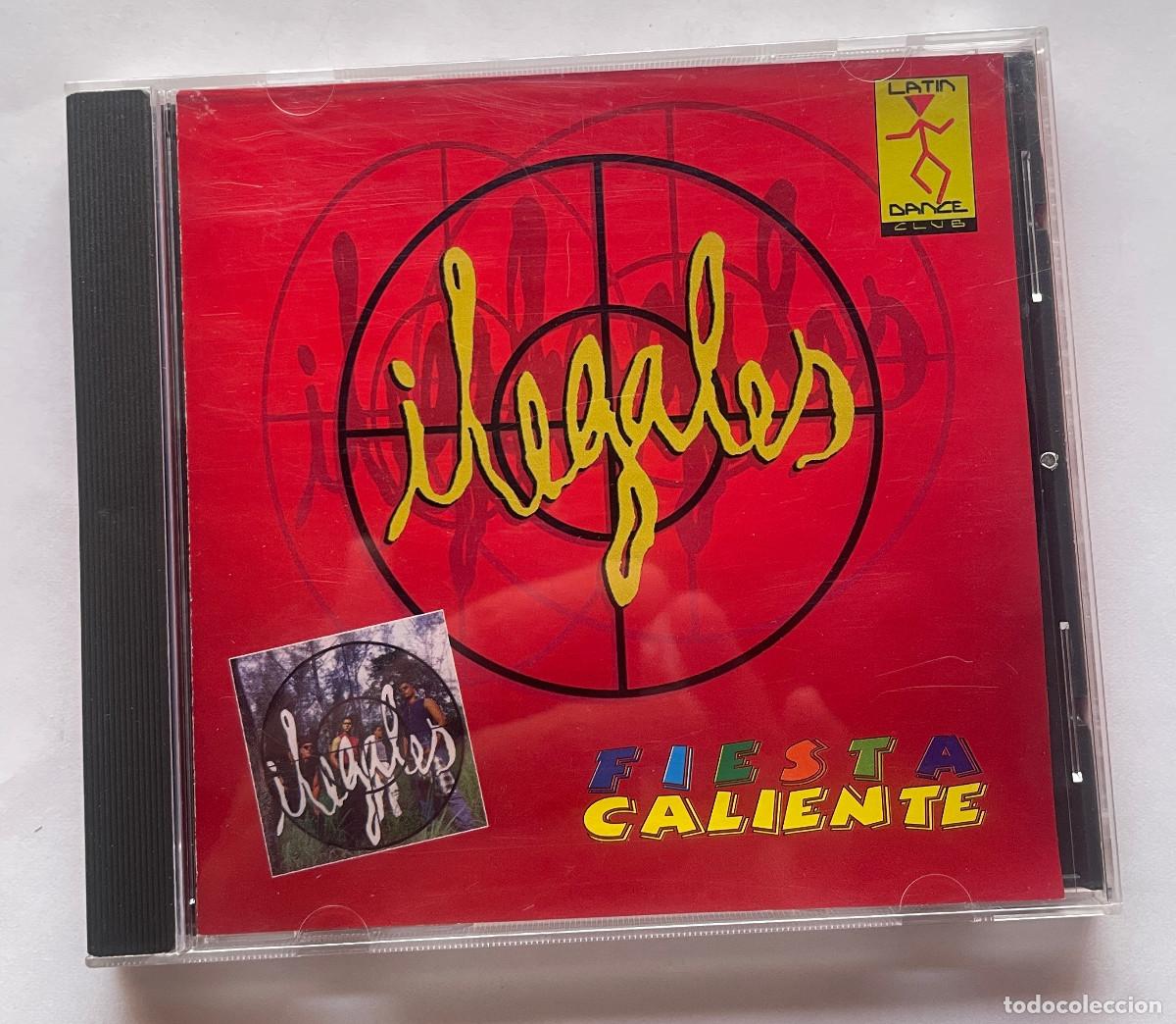 CDs de m&uacute;sica: ILEGALES (DEL CARIBE) / FIESTA CALIENTE / MXCD 1996 BMGARIOLA / USA