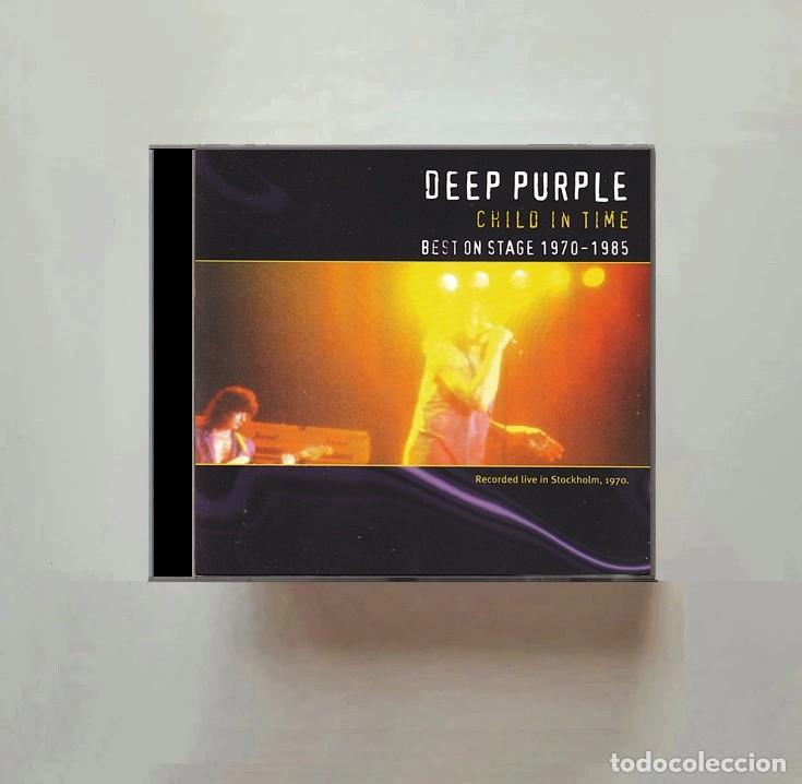 CDs de m&uacute;sica: DEEP PURPLE. BEST ON STAGE [1970-1985]. CHILD IN TIME. CD.