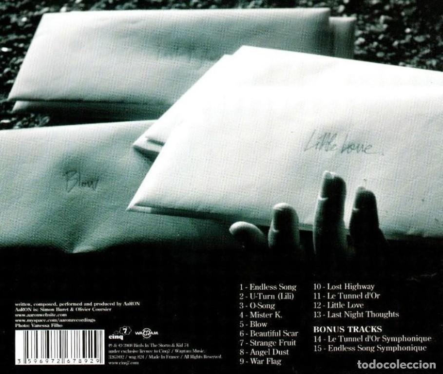 CDs de m&uacute;sica: AARON. ARTIFICIAL ANIMALS RIDING ON NEVERLAND. CD. - Foto 2