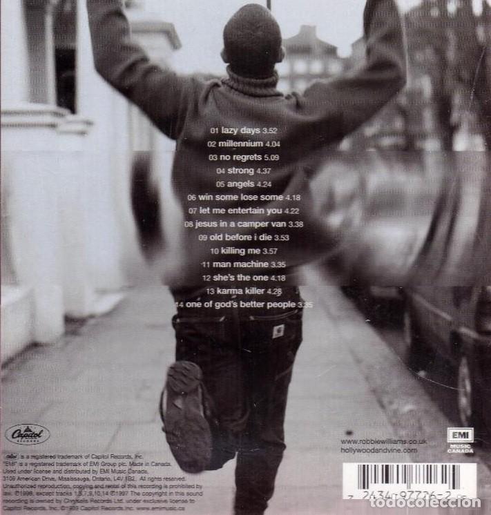 CDs de m&uacute;sica: ROBBIE WILLIAMS. THE EGO HAS LANDED. CD. - Foto 2