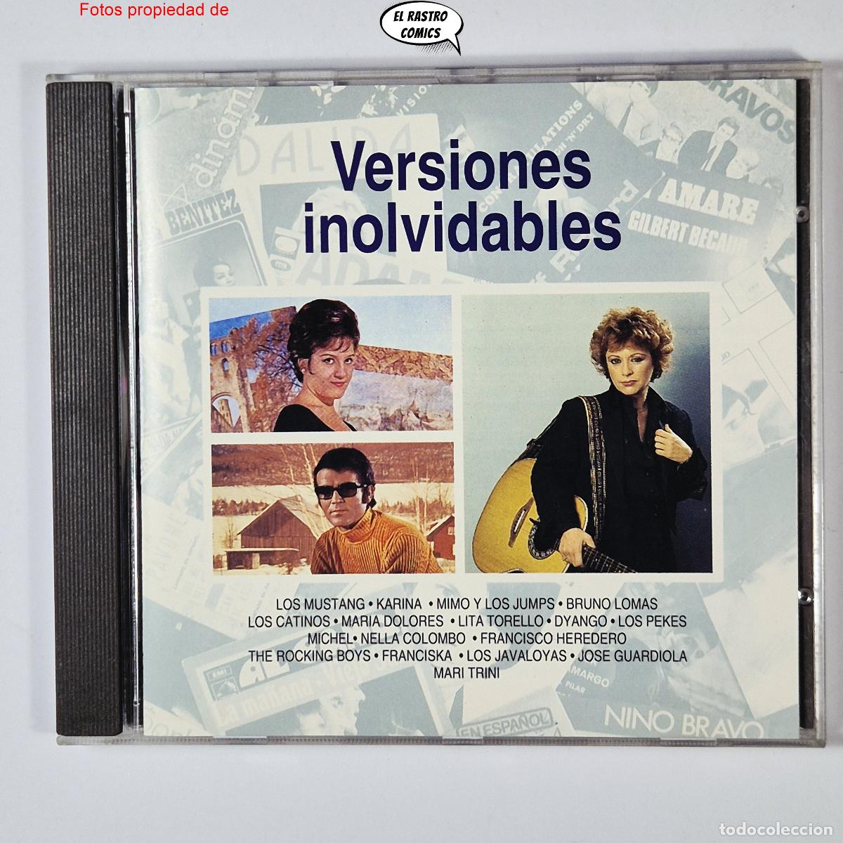 CDs de m&uacute;sica: Versiones Inolvidables, La M&uacute;sica de tu Vida, 18 temas, Planeta Agostini 1992, excelente estado