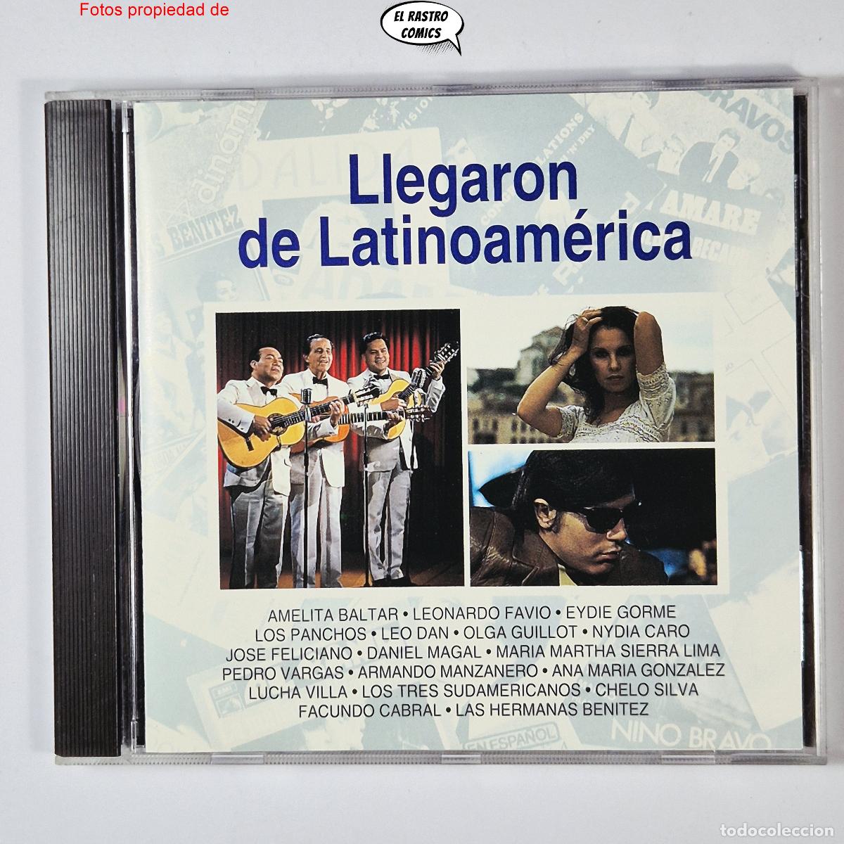 CDs de m&uacute;sica: Llegaron de Latinoam&eacute;rica, La M&uacute;sica de tu Vida, 18 temas, Planeta Agostini 1993, excelente estado