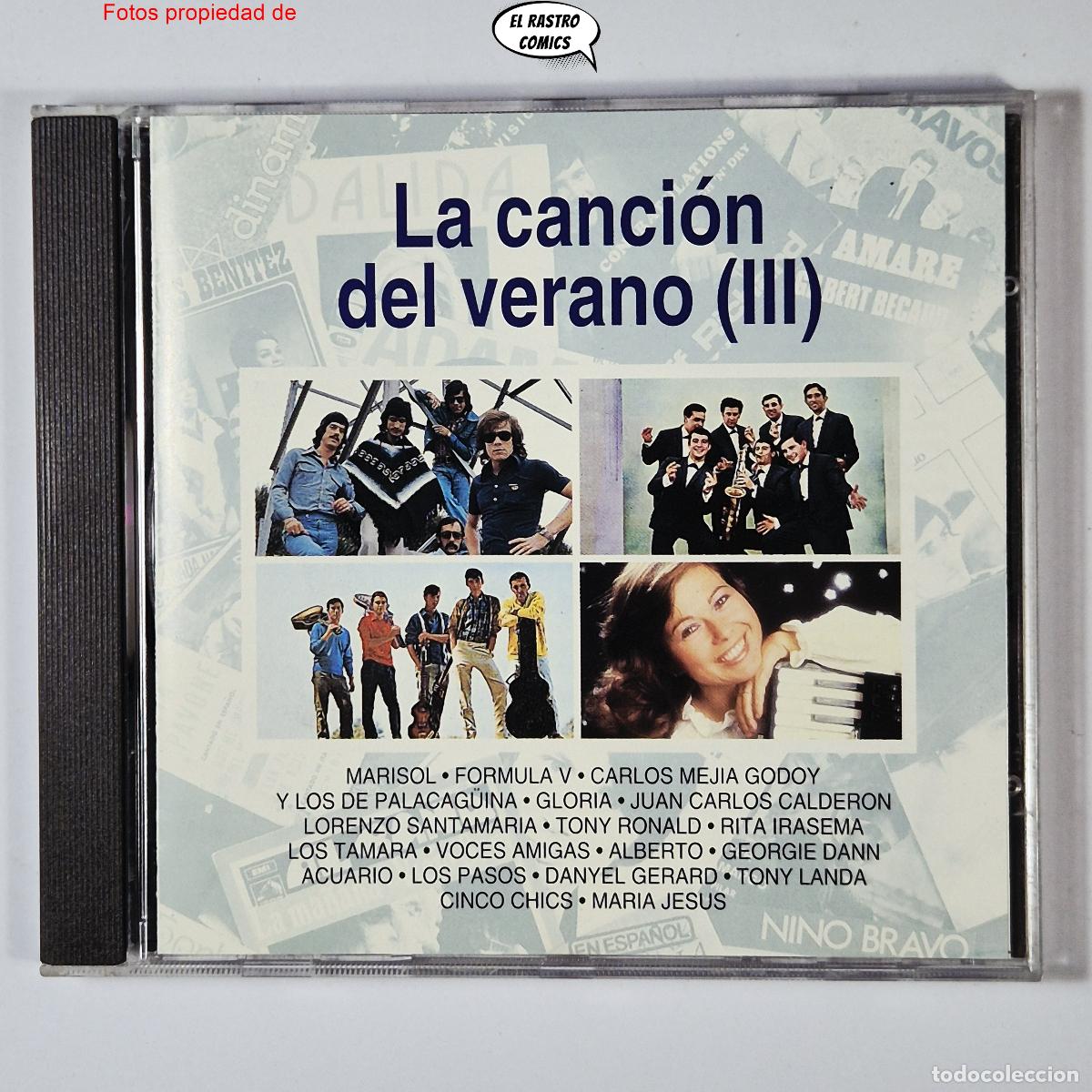 CDs de m&uacute;sica: La Canci&oacute;n del Verano (III), La M&uacute;sica de tu Vida, 18 temas, Planeta Agostini 1993, excelente estado