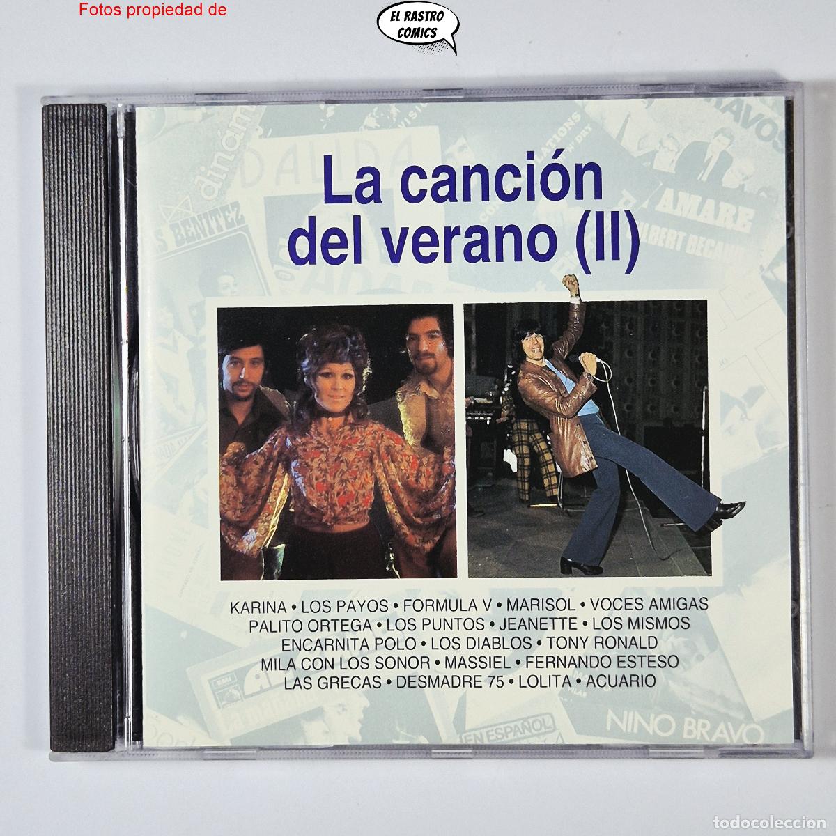 CDs de m&uacute;sica: La Canci&oacute;n del Verano (II), La M&uacute;sica de tu Vida, 19 temas, Planeta Agostini 1993, excelente estado