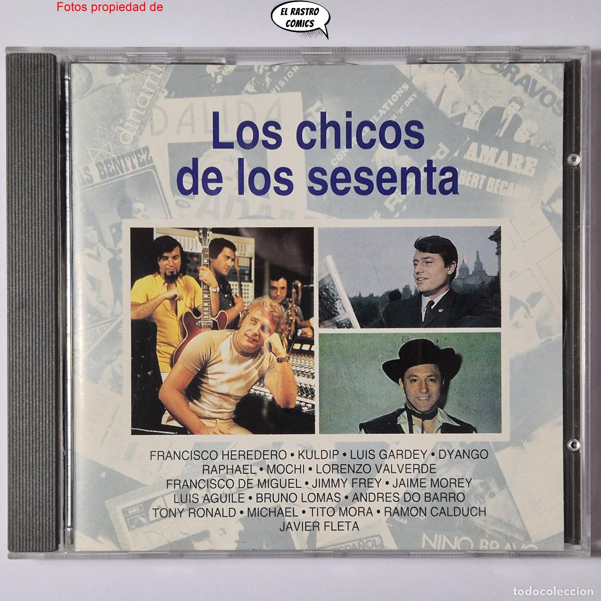 CDs de m&uacute;sica: Los Chicos de los Sesenta, La M&uacute;sica de tu Vida 18 temas, Planeta Agostini 1993 excelente estado, 60