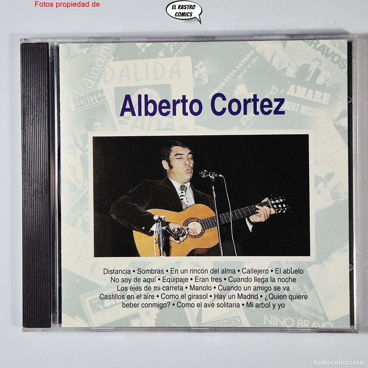 CDs de m&uacute;sica: Alberto Cortez, La M&uacute;sica de tu Vida, 18 temas, Planeta Agostini 1992, excelente estado