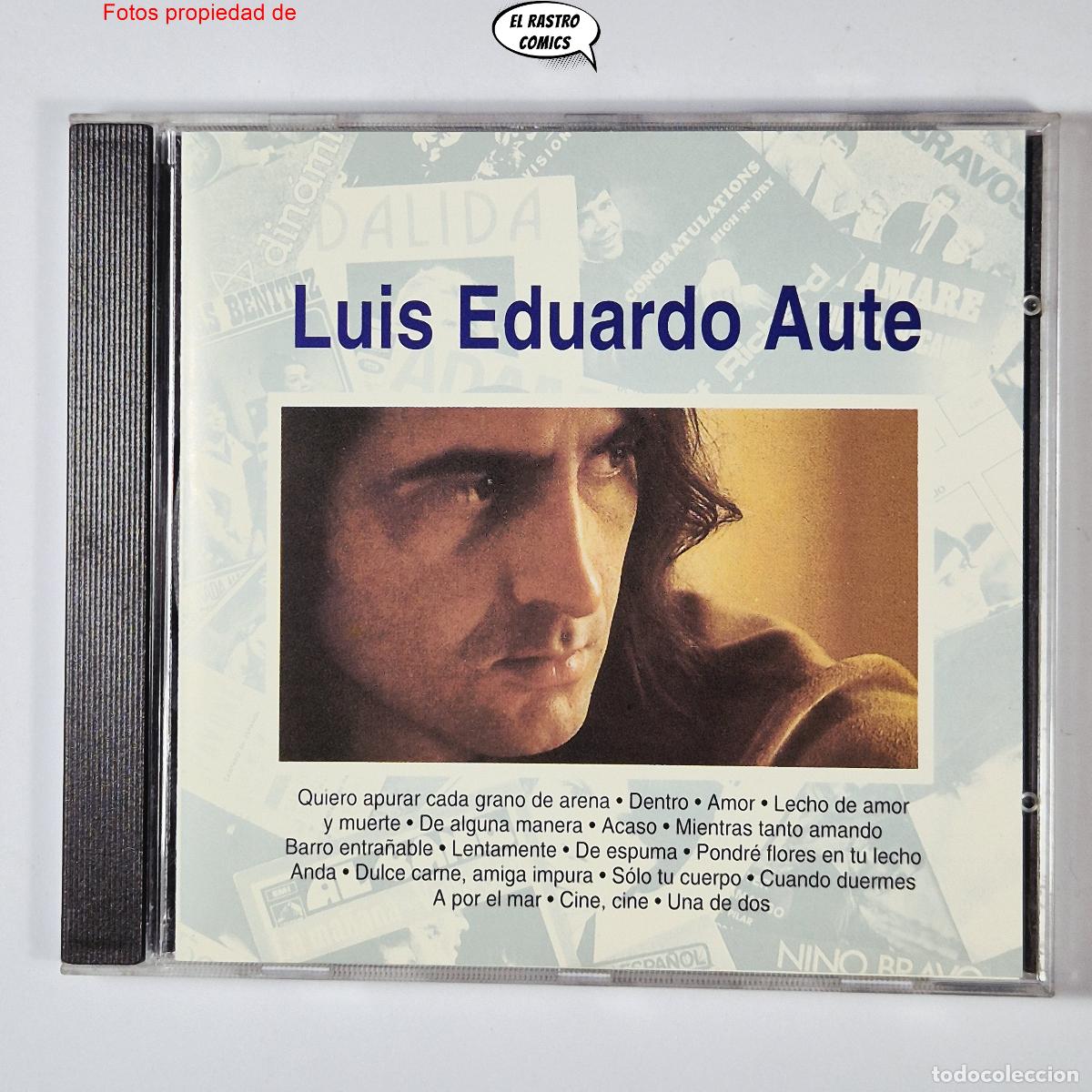 CDs de m&uacute;sica: Luis Eduardo Aute, La M&uacute;sica de tu Vida, 18 temas, Planeta Agostini 1993, excelente estado