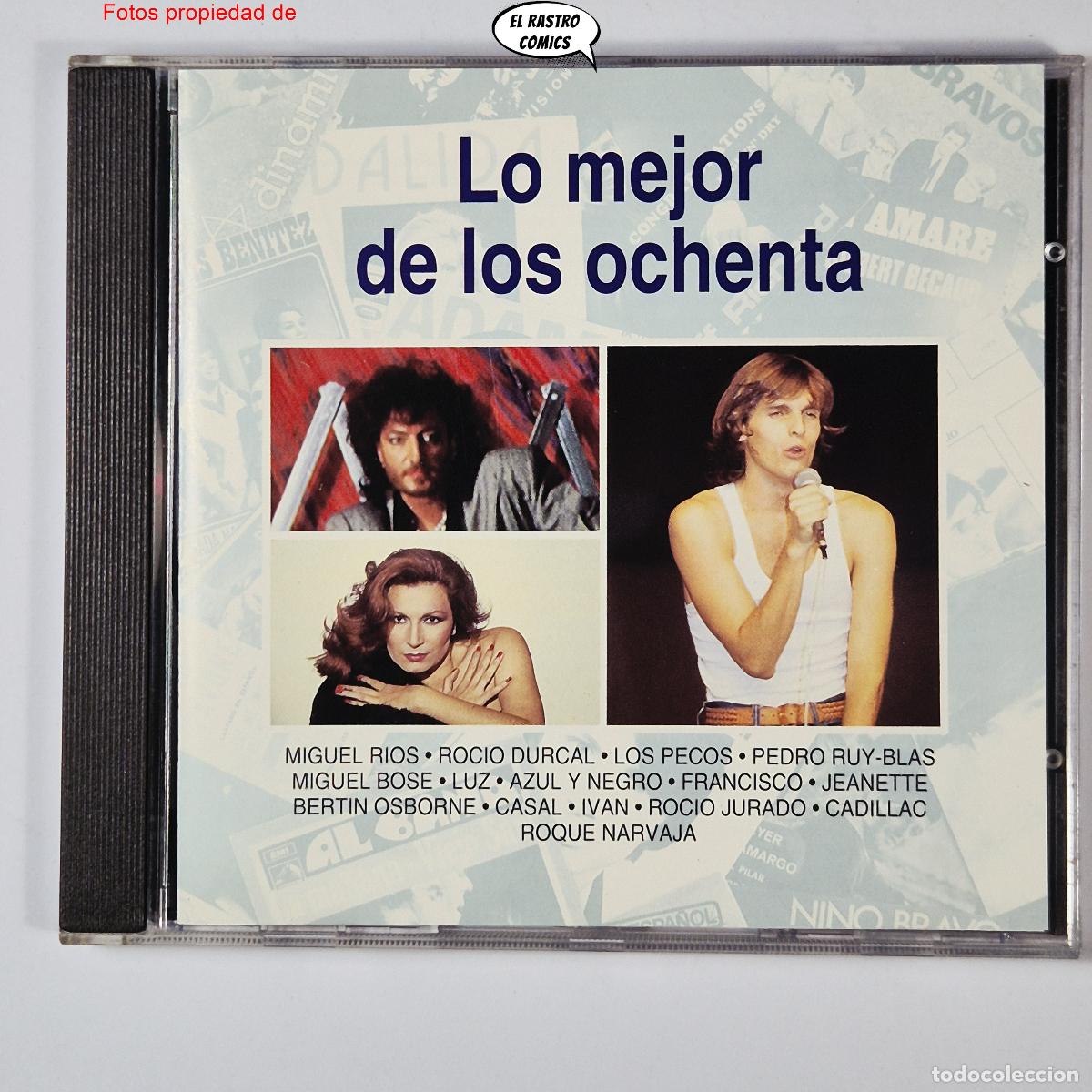 CDs de m&uacute;sica: Lo Mejor de los Ochenta, La M&uacute;sica de tu Vida, 18 temas, Planeta Agostini 1993 excelente estado (80)
