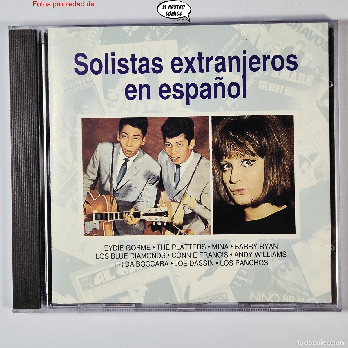 CDs de m&uacute;sica: Solistas Extranjeros en Espa&ntilde;ol, La M&uacute;sica de tu Vida, 18 temas, Planeta Agostini 1993 excelente est