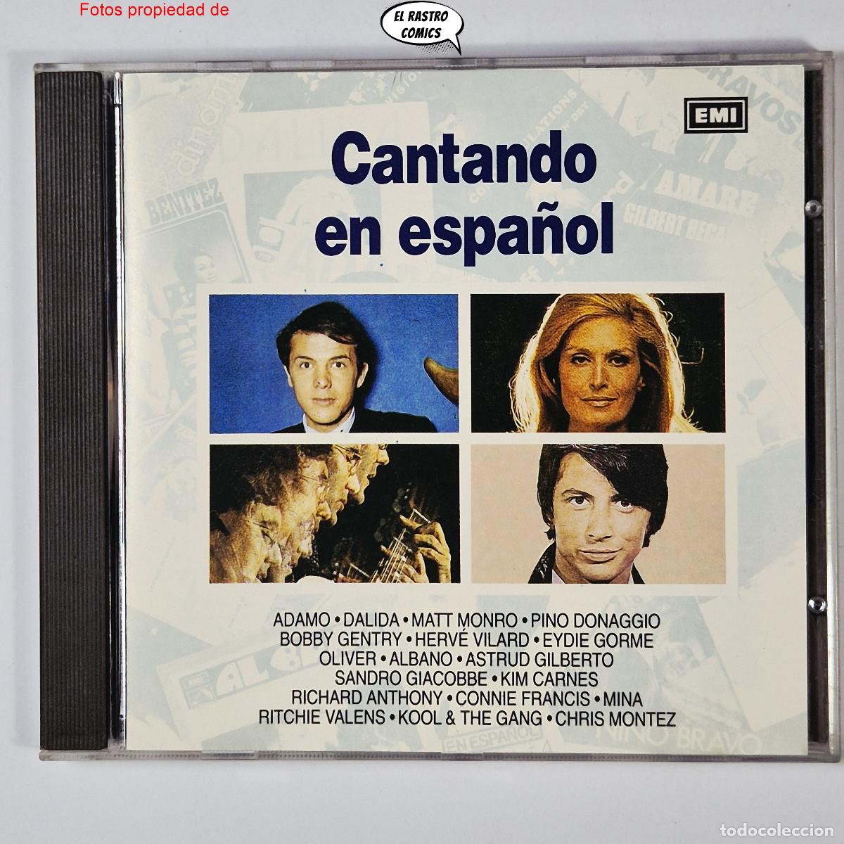 CDs de m&uacute;sica: Cantando en Espa&ntilde;ol, La M&uacute;sica de tu Vida, 18 temas, Planeta Agostini 1992, excelente estado