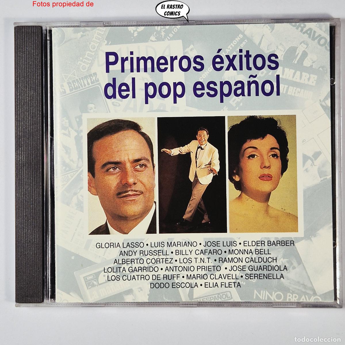 CDs de m&uacute;sica: Primeros &Eacute;xitos del Pop Espa&ntilde;ol, La M&uacute;sica de tu Vida, Planeta Agostini 1992-1993, excelente estado