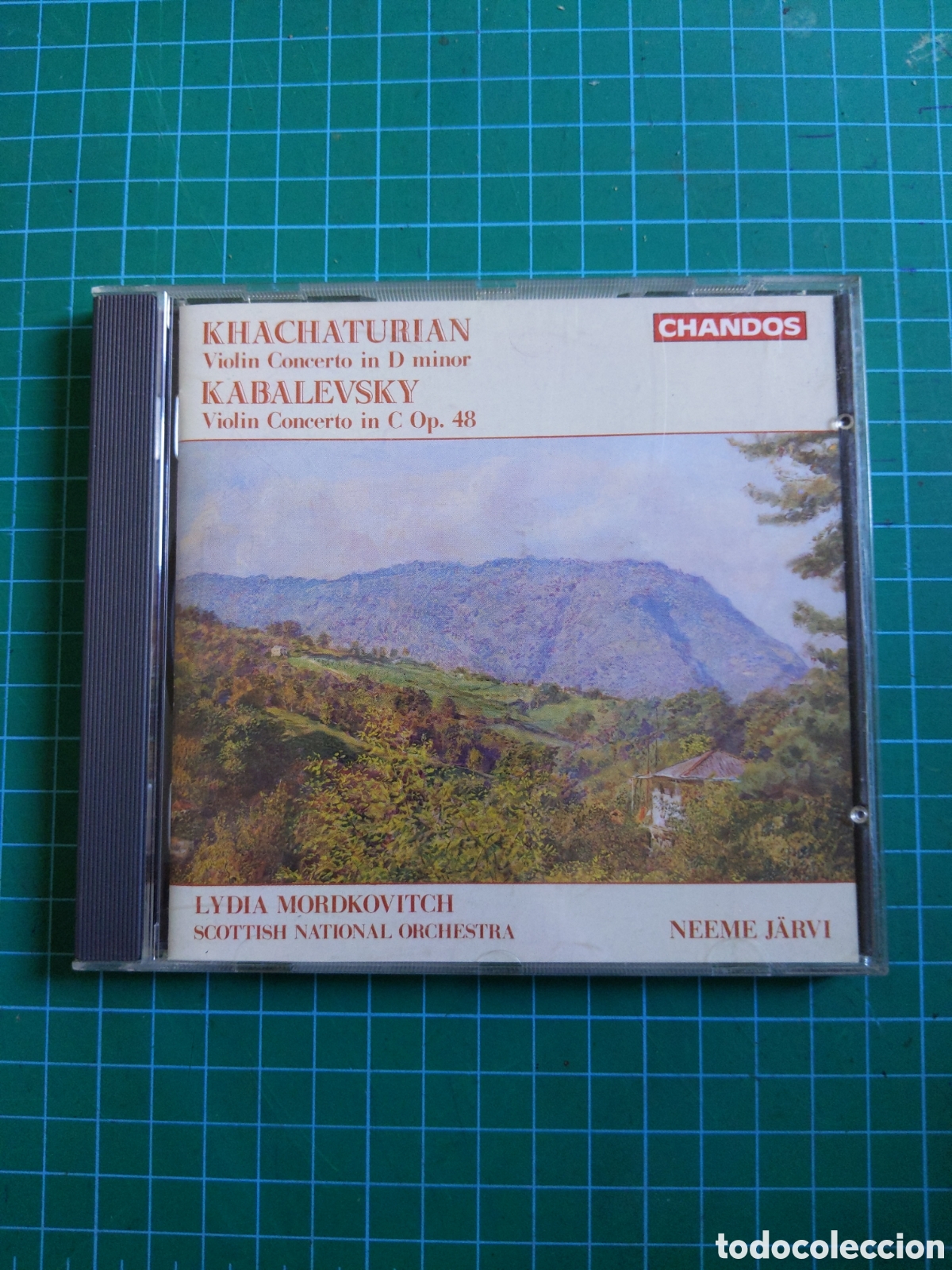 CDs de m&uacute;sica: CD Khachaturian / Kabalevsky - Lydia Mordkovitch (Chandos)
