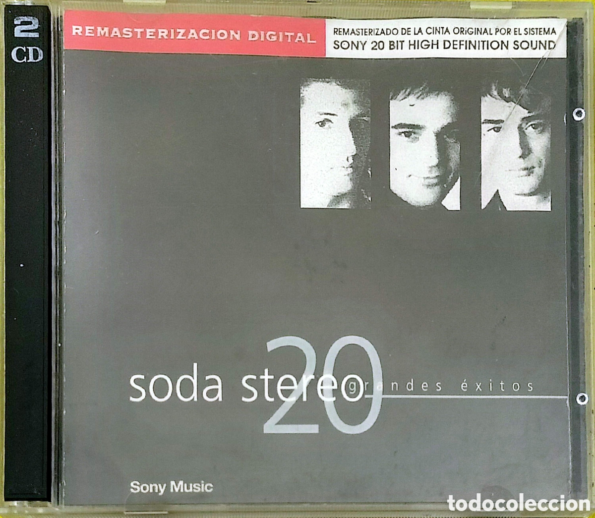 CDs de m&uacute;sica: CD Soda Stereo - 20 Grandes Exitos