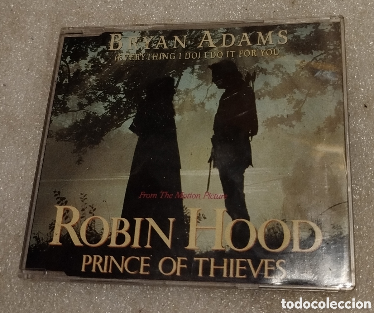 CDs de m&uacute;sica: Bryan Adams &ndash; (Everything I Do) I Do It For You. Cd single - Foto 1