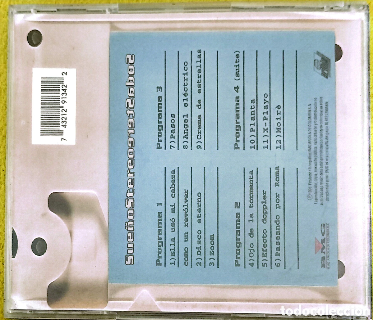 CDs de m&uacute;sica: CD Soda Stereo - Sue&ntilde;o Stereo - Foto 3
