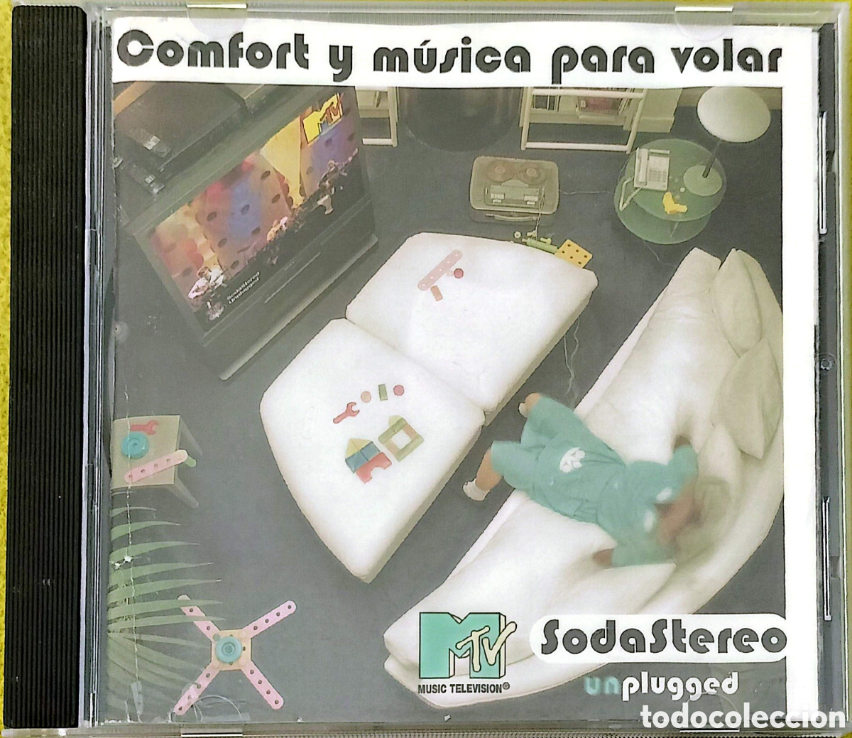 CDs de m&uacute;sica: CD Soda Stereo - Unplugged Comfort Y M&uacute;sica Para Volar