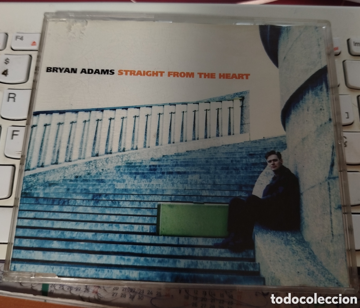 CDs de m&uacute;sica: Bryan Adams - Straight from the heart. CD single