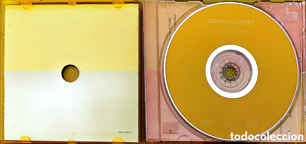 CDs de m&uacute;sica: CD Gustavo Cerati - Amor Amarillo - Foto 2
