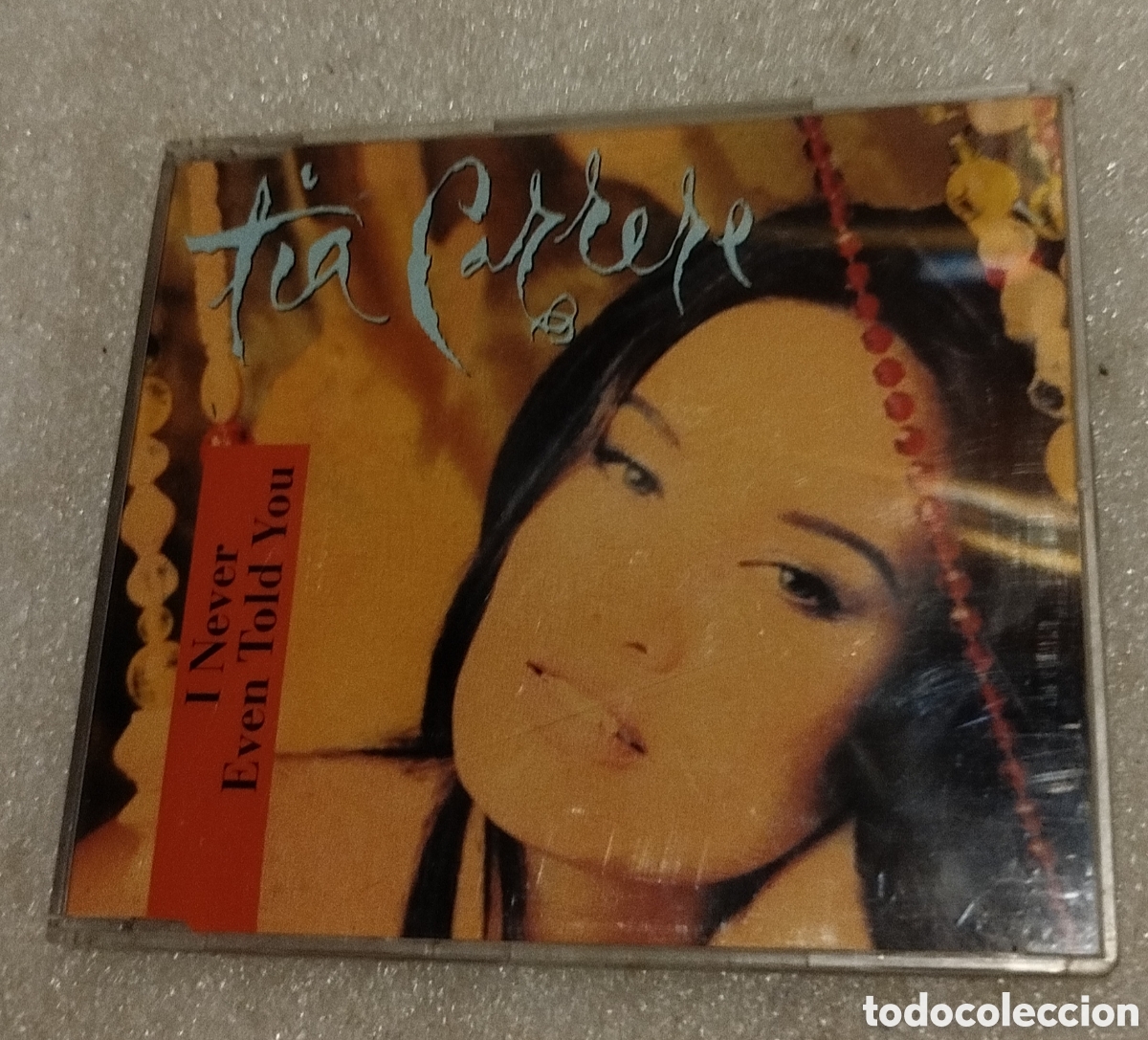 CDs de m&uacute;sica: T&iacute;a Carrere - I never even toldo you. CD single