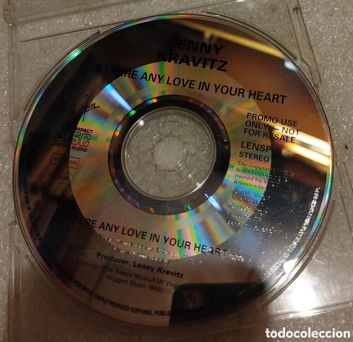 CDs de m&uacute;sica: Lenny Kravitz &ndash; Is There Any Love In Your Heart. Cd single