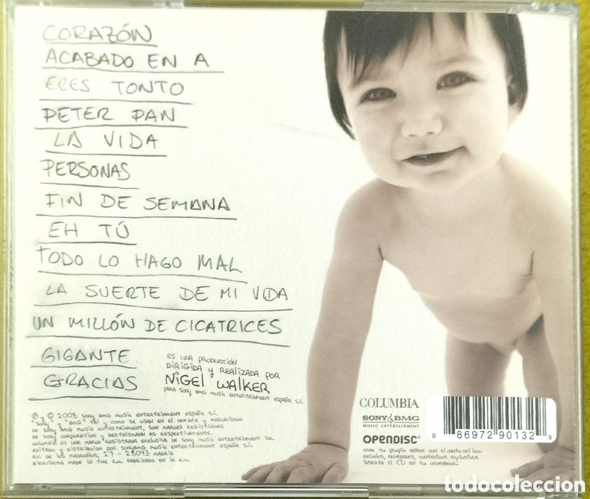 CDs de m&uacute;sica: CD El Canto Del Loco - Personas - Foto 3