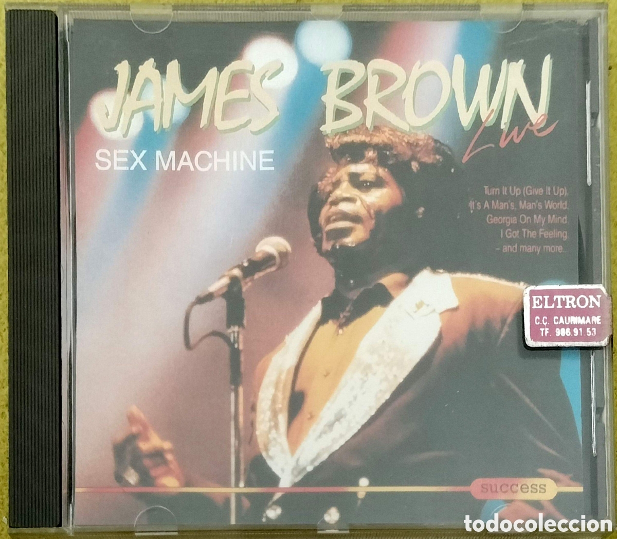 CDs de m&uacute;sica: CD James Brown - Sex Machine Live