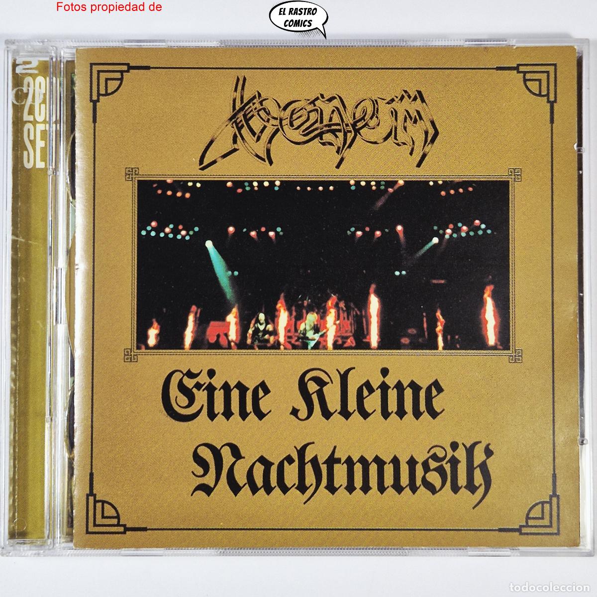 CDs de m&uacute;sica: Venom, Eine Kleine Nachtmusik, doble CD Deadline 1999, Black Metal, excelente estado