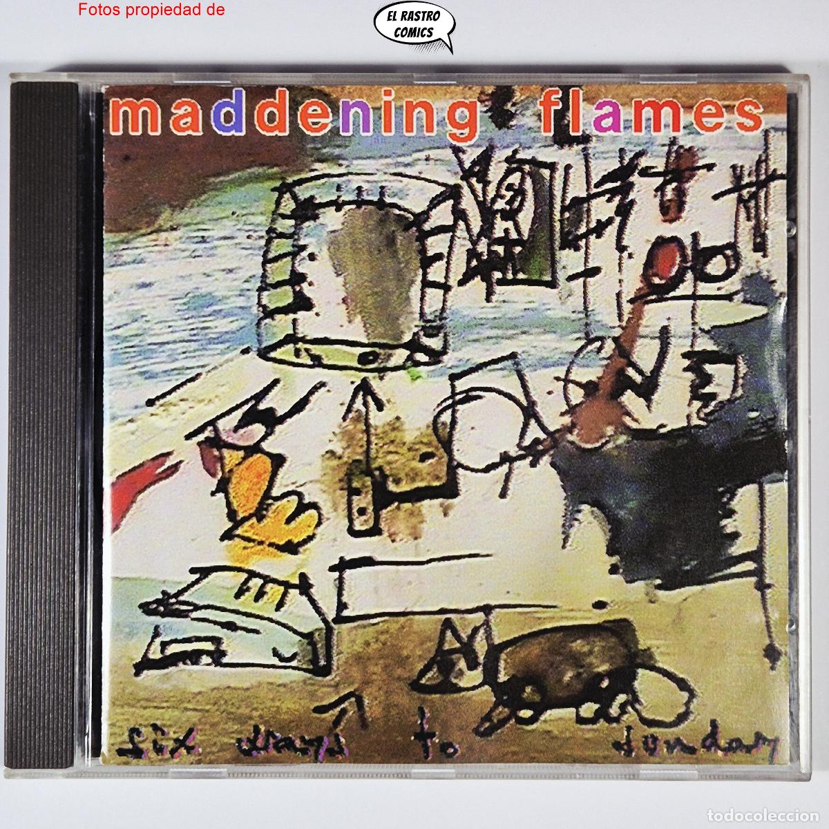 CDs de m&uacute;sica: Maddening Flames, Six Ways To Sunday, CD Radiation 1995, Indie, Alternative