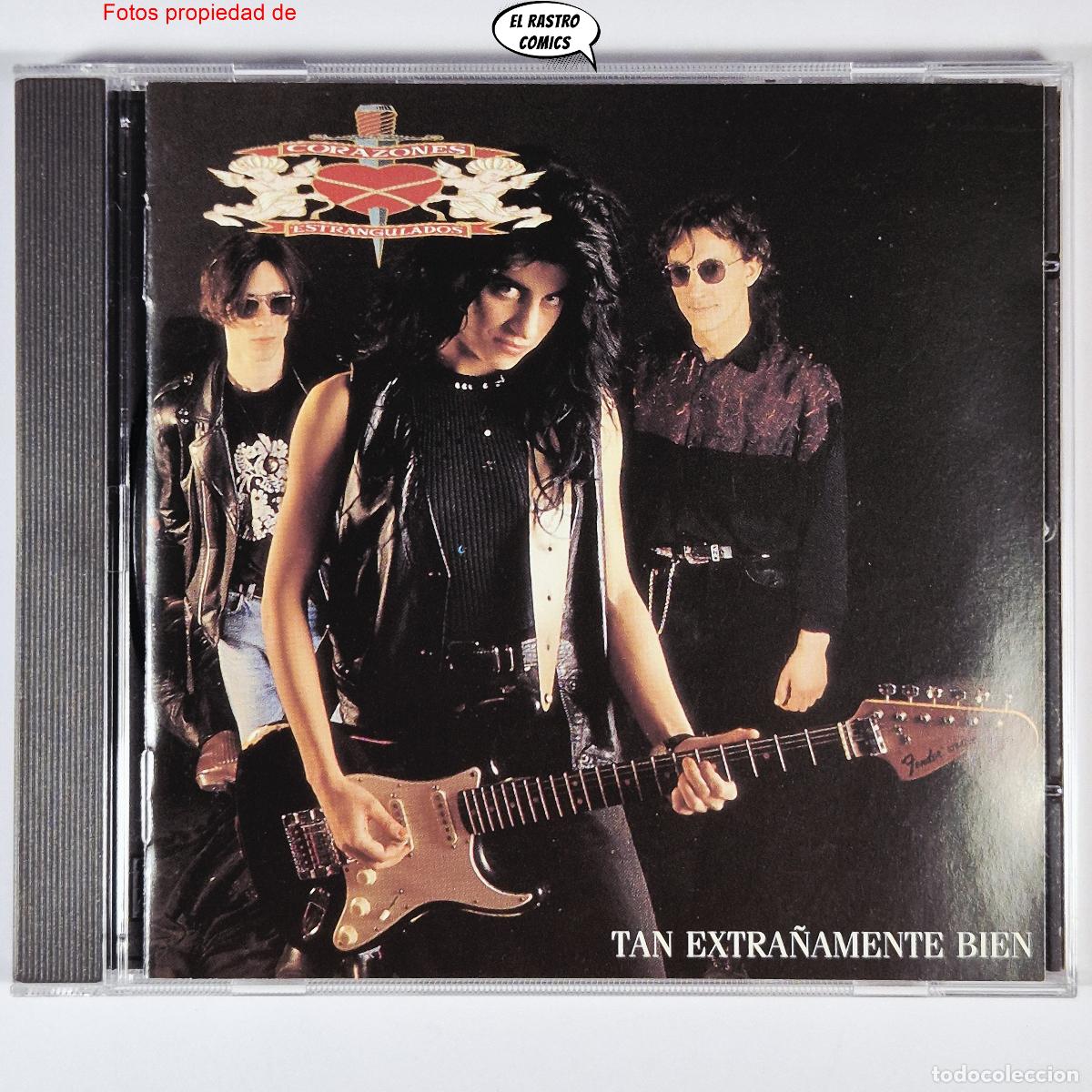 CDs de m&uacute;sica: Corazones Estrangulados, Tan extra&ntilde;amente bien, CD Producciones Twins, Gasa 1992, Synth-pop, Rock