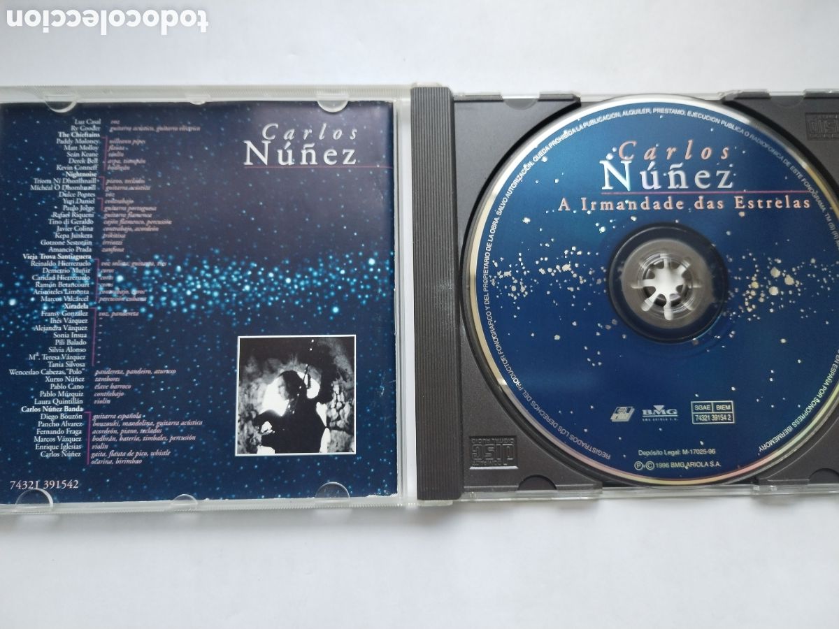 CDs de m&uacute;sica: CD CARLOS NU&Ntilde;EZ/A IRMANDADE DAS ESTRELAS - Foto 2