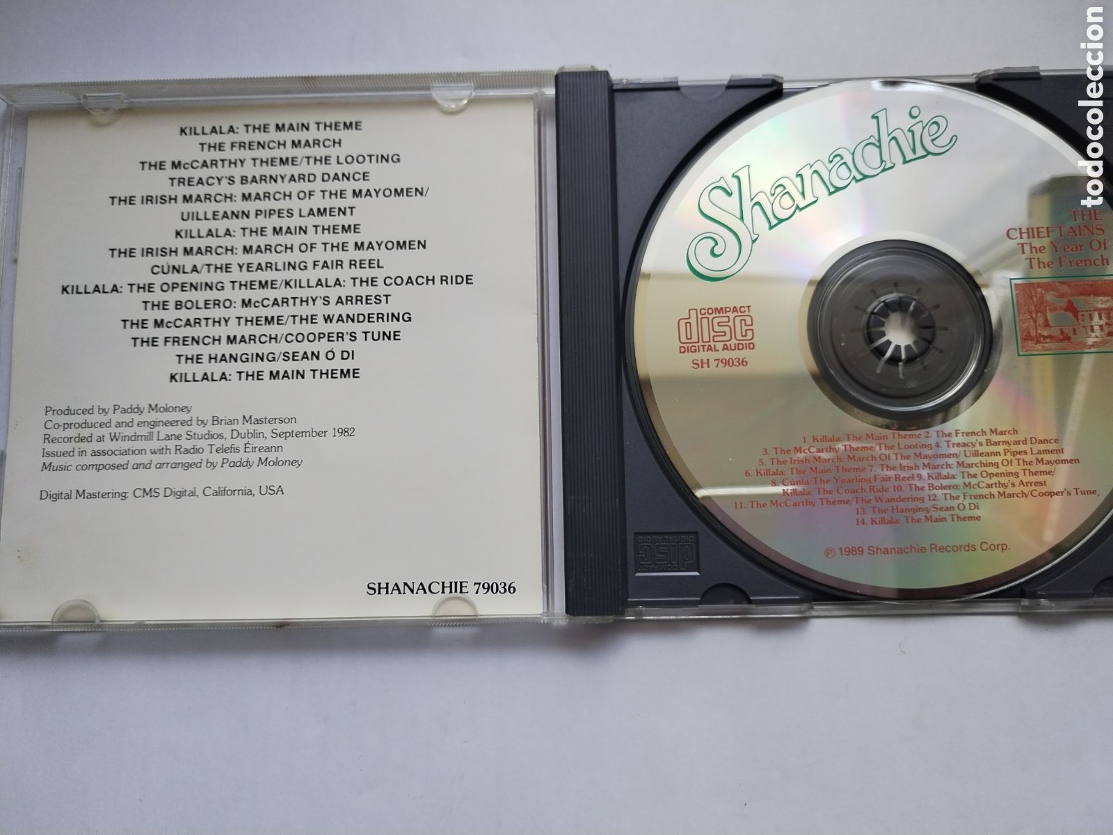CDs de m&uacute;sica: CD THE CHIEFTAINS/THE YEAR OF THE FRENCH - Foto 2
