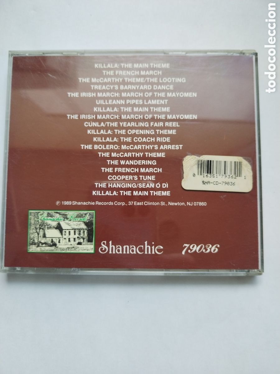 CDs de m&uacute;sica: CD THE CHIEFTAINS/THE YEAR OF THE FRENCH - Foto 3
