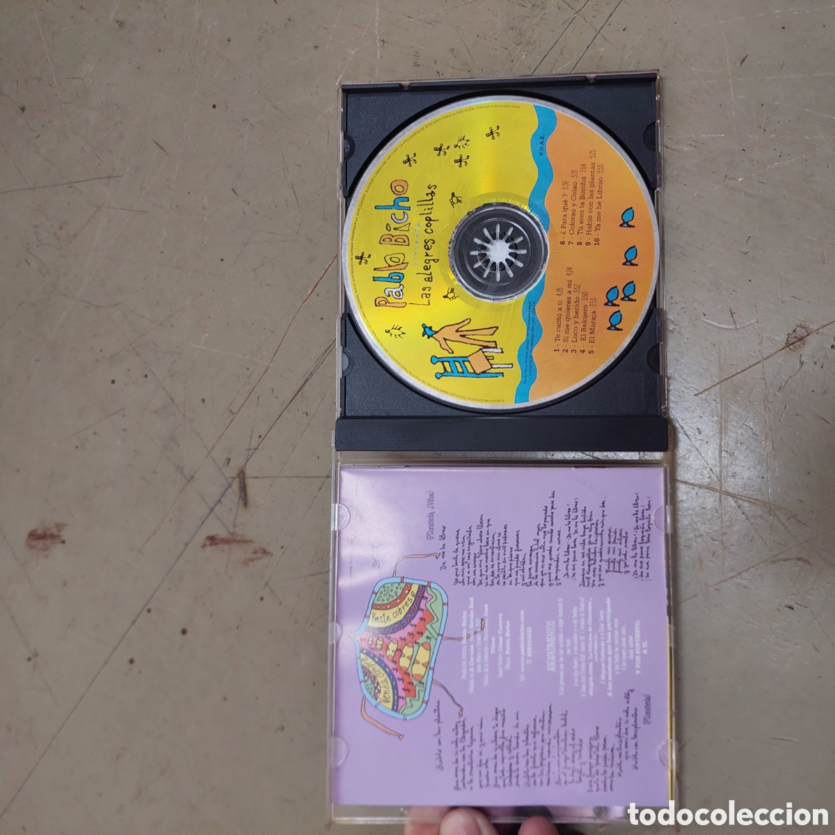 CDs de m&uacute;sica: CD Pablo Bicho Las alegres - Foto 5